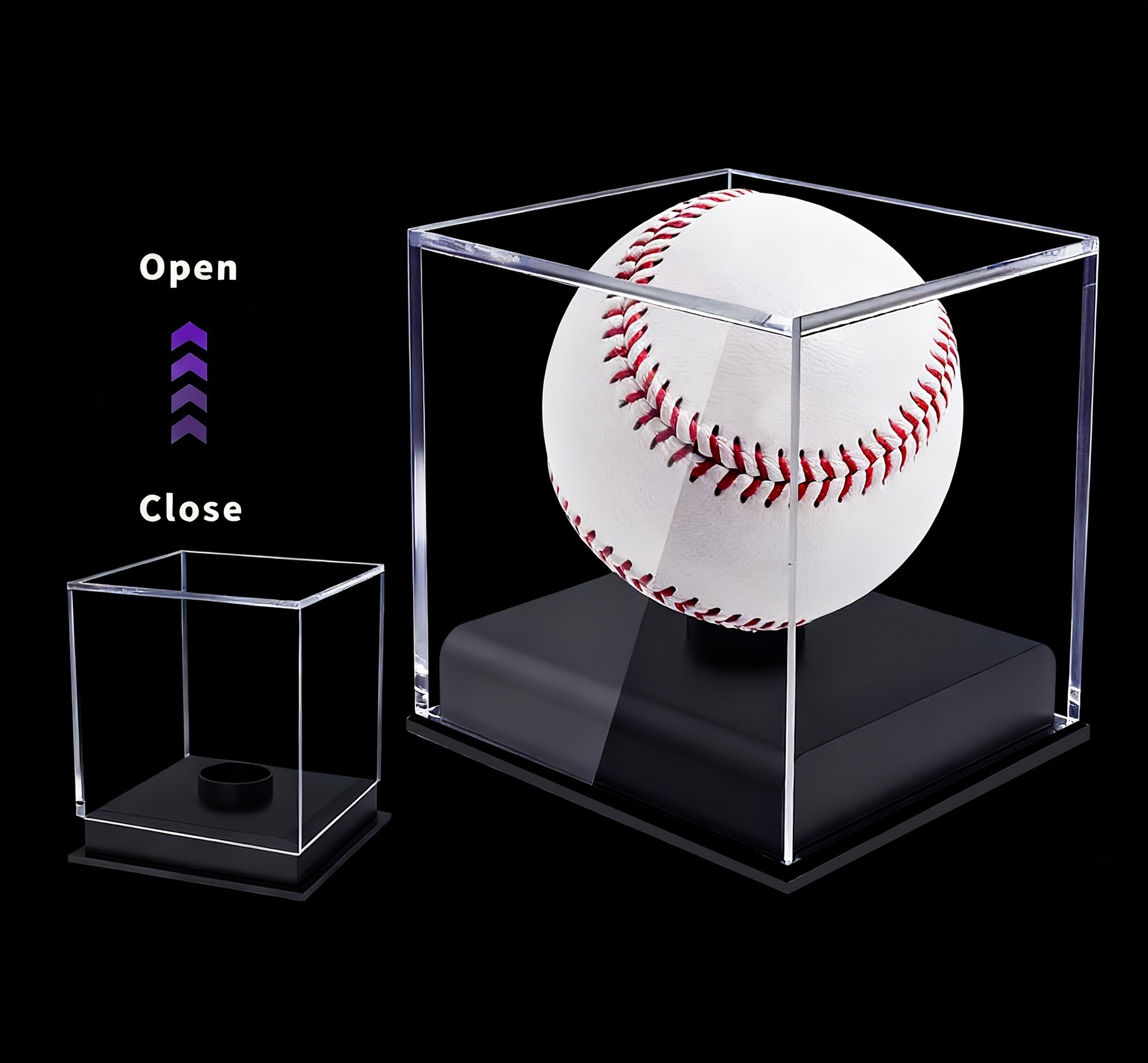 Quality Acrylic Baseball Box D - Golf Ball Premium のレビューと価格