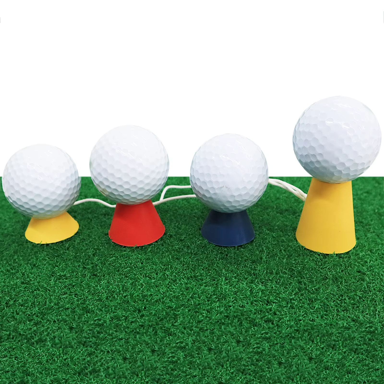 Golf 4-In-1Tees Different Heig - Golf Ball Premium のレビューと価格