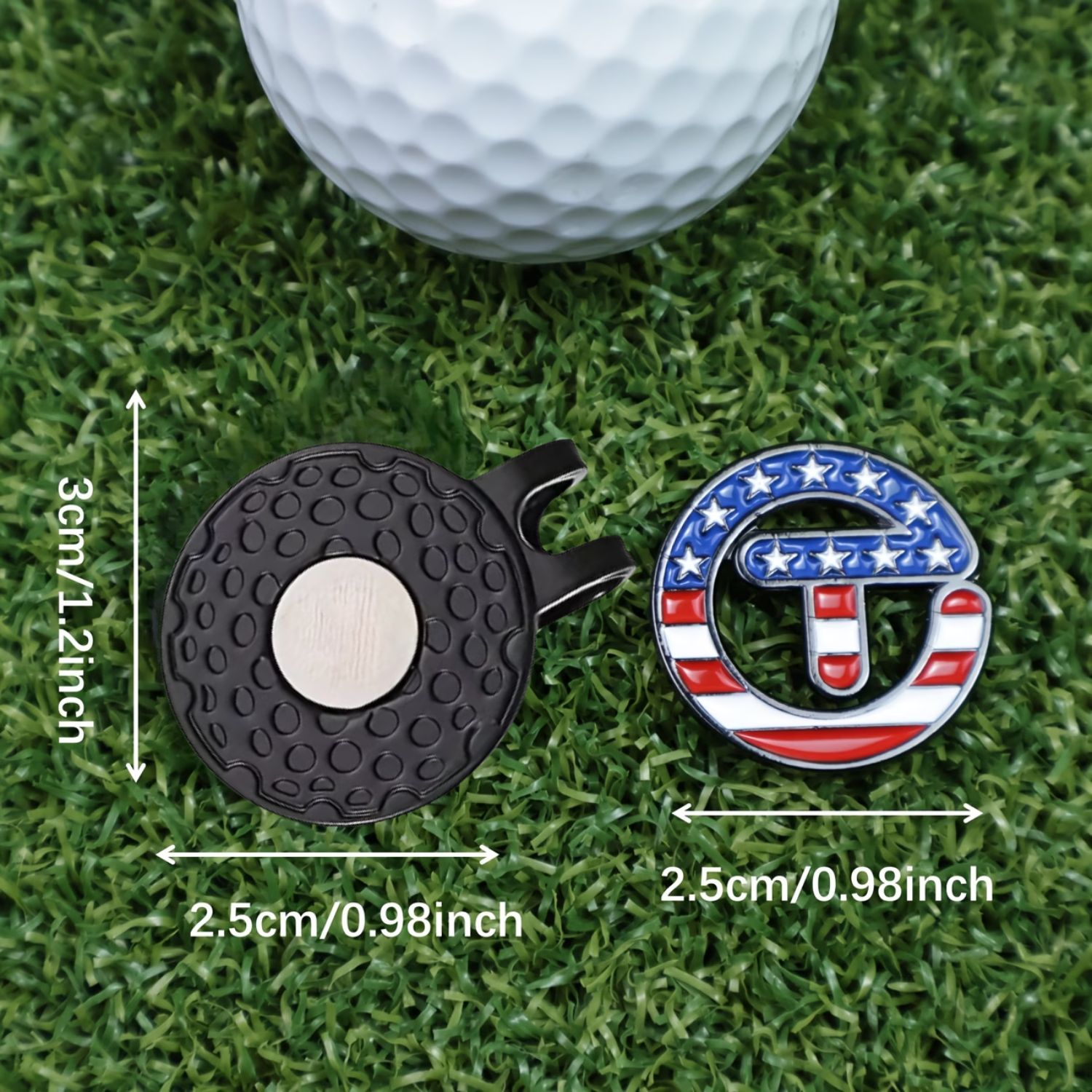 USA Themed Stars Stripes Golf  - Golf Ball Premium のレビューと価格