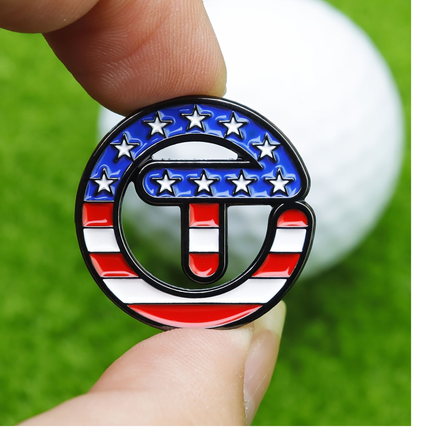 USA Themed Stars Stripes Golf  - Golf Ball Premium のレビューと価格
